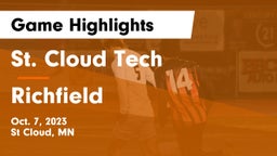 St. Cloud Tech vs Richfield  Game Highlights - Oct. 7, 2023