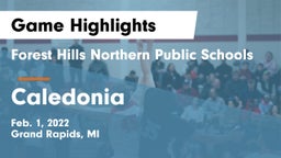 Forest Hills Northern Public Schools vs Caledonia  Game Highlights - Feb. 1, 2022