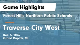 Forest Hills Northern Public Schools vs Traverse City West  Game Highlights - Dec. 5, 2023