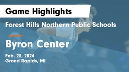 Forest Hills Northern Public Schools vs Byron Center  Game Highlights - Feb. 23, 2024