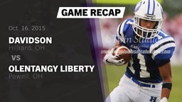 Recap: Davidson  vs. Olentangy Liberty  2015