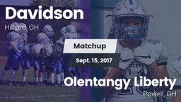 Matchup: Davidson  vs. Olentangy Liberty  2017