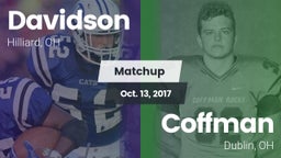 Matchup: Davidson  vs. Coffman  2017