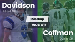 Matchup: Davidson  vs. Coffman  2018
