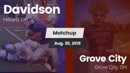 Matchup: Davidson  vs. Grove City  2019