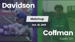 Matchup: Davidson  vs. Coffman  2019