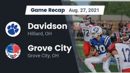 Recap: Davidson  vs. Grove City  2021