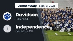Recap: Davidson  vs. Independence  2021