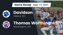 Recap: Davidson  vs. Thomas Worthington  2021