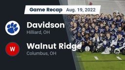 Recap: Davidson  vs. Walnut Ridge  2022