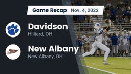 Recap: Davidson  vs. New Albany  2022