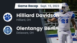 Recap: Hilliard Davidson  vs. Olentangy Berlin  2023