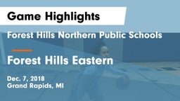 Forest Hills Northern Public Schools vs Forest Hills Eastern  Game Highlights - Dec. 7, 2018