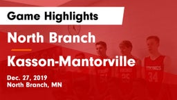 North Branch  vs Kasson-Mantorville  Game Highlights - Dec. 27, 2019