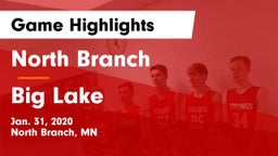 North Branch  vs Big Lake  Game Highlights - Jan. 31, 2020