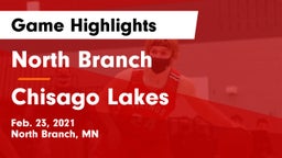 North Branch  vs Chisago Lakes  Game Highlights - Feb. 23, 2021