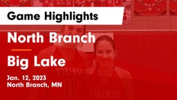 North Branch  vs Big Lake  Game Highlights - Jan. 12, 2023