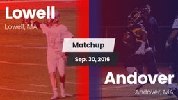 Matchup: Lowell  vs. Andover  2016