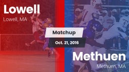 Matchup: Lowell  vs. Methuen  2016