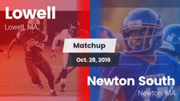 Matchup: Lowell  vs. Newton South  2016