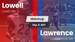 Matchup: Lowell  vs. Lawrence  2017