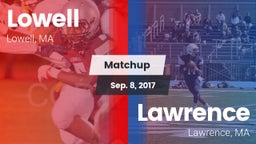 Matchup: Lowell  vs. Lawrence  2017
