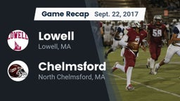 Recap: Lowell  vs. Chelmsford  2017