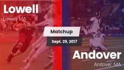 Matchup: Lowell  vs. Andover  2017