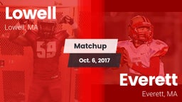 Matchup: Lowell  vs. Everett  2017