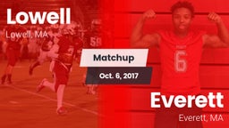 Matchup: Lowell  vs. Everett  2017