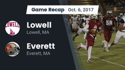 Recap: Lowell  vs. Everett  2017