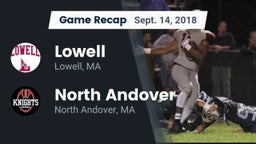 Recap: Lowell  vs. North Andover  2018