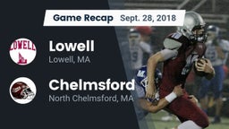 Recap: Lowell  vs. Chelmsford  2018