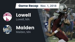 Recap: Lowell  vs. Malden  2018