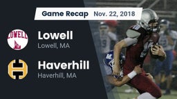 Recap: Lowell  vs. Haverhill  2018