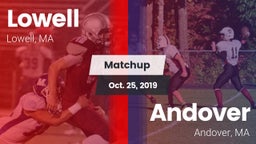 Matchup: Lowell  vs. Andover  2019