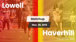 Matchup: Lowell  vs. Haverhill  2019