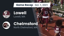 Recap: Lowell  vs. Chelmsford  2021