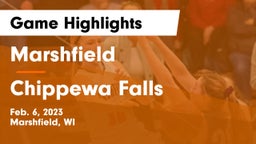 Marshfield  vs Chippewa Falls  Game Highlights - Feb. 6, 2023
