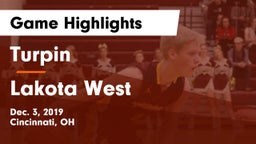 Turpin  vs Lakota West  Game Highlights - Dec. 3, 2019