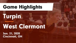 Turpin  vs West Clermont  Game Highlights - Jan. 21, 2020