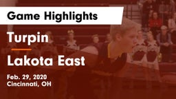 Turpin  vs Lakota East  Game Highlights - Feb. 29, 2020