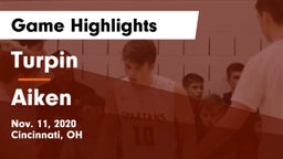 Turpin  vs Aiken  Game Highlights - Nov. 11, 2020
