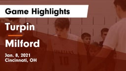 Turpin  vs Milford  Game Highlights - Jan. 8, 2021