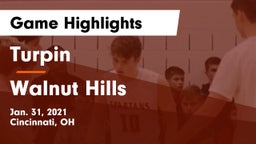 Turpin  vs Walnut Hills  Game Highlights - Jan. 31, 2021