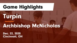 Turpin  vs Archbishop McNicholas  Game Highlights - Dec. 22, 2020