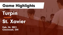 Turpin  vs St. Xavier  Game Highlights - Feb. 26, 2021