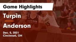 Turpin  vs Anderson  Game Highlights - Dec. 5, 2021