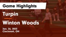 Turpin  vs Winton Woods  Game Highlights - Jan. 26, 2023