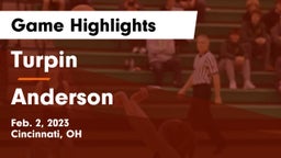 Turpin  vs Anderson  Game Highlights - Feb. 2, 2023